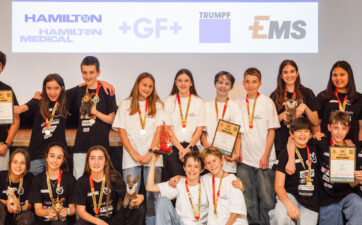Roboter, Forschung, Teamgeist: Rund 120 Kinder und Jugendliche an der First Lego League in Chur