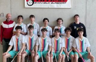 6. Platz an den Schweizer Mittelschul-Meisterschaften im Unihockey